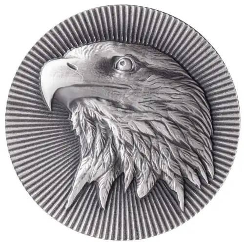 1 oz Eagle Scottsdale Stacker - Silver Antique Round (3)