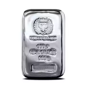 100 Gram Germania Silver Bar