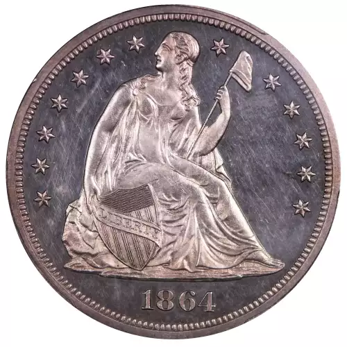 1864 $1 (5)