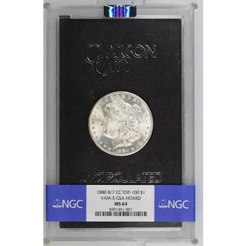 1880 8/7 CC VAM-5 GSA HOARD (2)