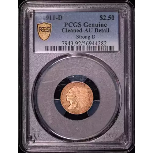 1911-D $2.50 Strong D (2)