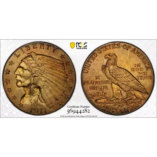 1911-D $2.50 Strong D (2)