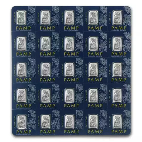 1g x 25 PAMP Platinum Multigram