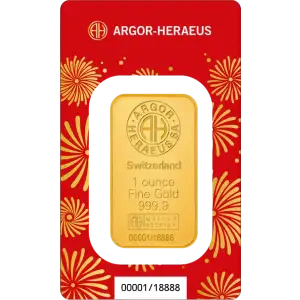 1oz Heraeus Minted Gold Bar - Year of The Horse (2)
