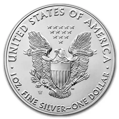 2018-W 1 oz Burnished American Silver Eagle (w/Box & COA) 