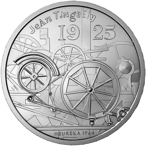 2025 1 oz Jean Tinguely Silver 20 Franc Coin (3)