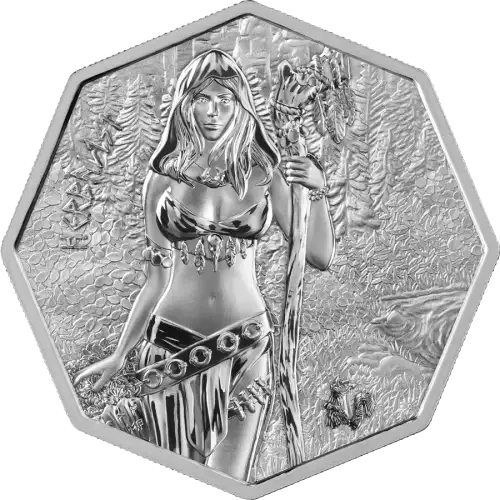 2025 1 oz Witchcraft - Herbalist Silver Coin (3)