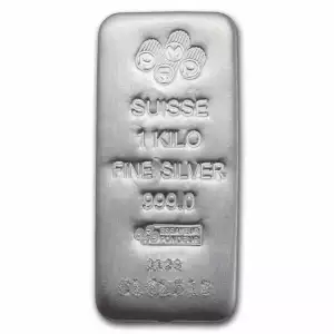 1kg PAMP Platinum Bar