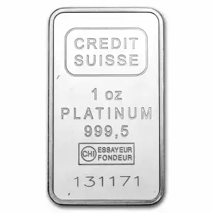 1oz Generic Platinum Bar